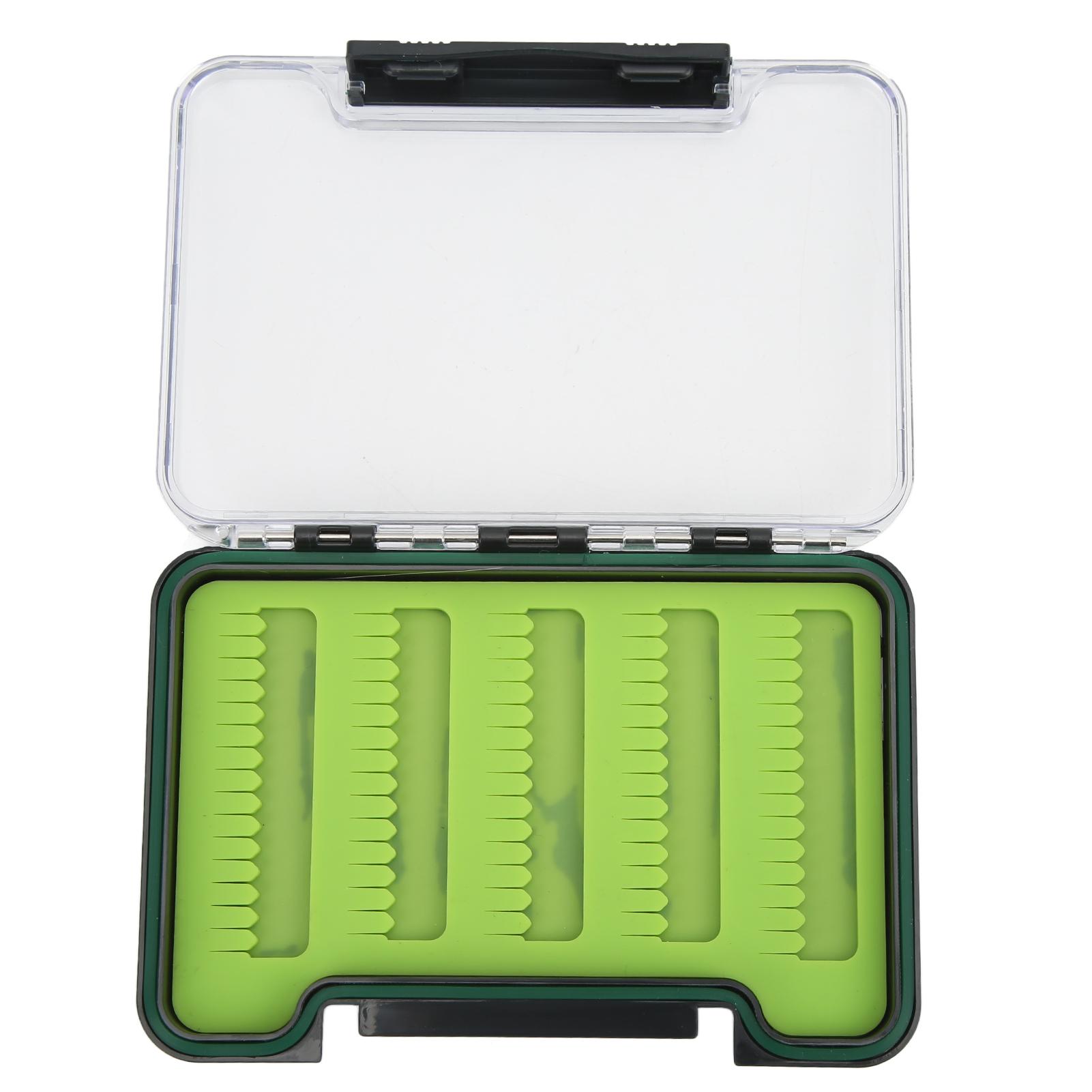 Fly Fishing Box Waterproof Transparent Impact Resistant Portable Fishing Hooks Case
Fly Fishing Box Waterproof Transparent Impact Resistant Portable Fishing Hooks Case