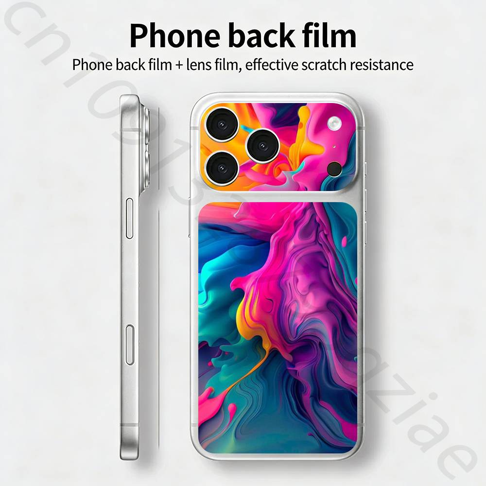 Барвистий(1) Для iPhone 17 pro Max /17 pro Повна наклейка-обгортка Skin Wrap 3D Кольорова Задня Захисна Плівка-Наклейка iPhone17promax
Барвистий(1) Для iPhone 17 pro Max /17 pro Повна наклейка-обгортка Skin Wrap 3D Кольорова Задня Захисна Плівка-Наклейка iPhone17promax