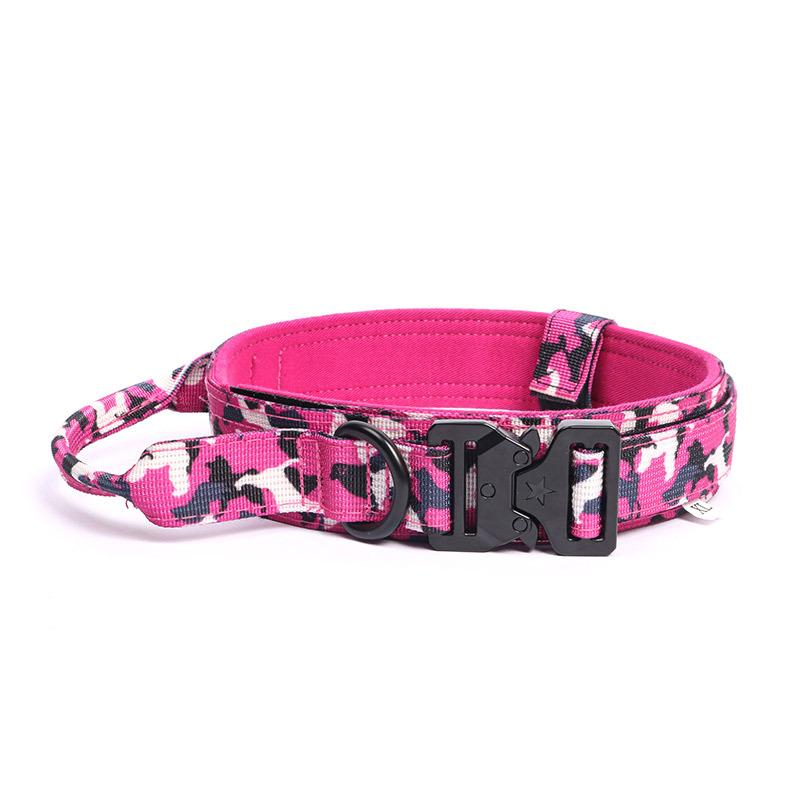 Pet Products Outdoor Tactical Dog Buckle Breathability Nylon Collar Traction Rope Adjustable Military Pets Collars M
Pet Products Outdoor Tactical Dog Buckle Breathability Nylon Collar Traction Rope Adjustable Military Pets Collars M