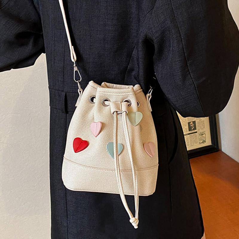 Sweet Decal Love Mini Bucket Bags For Women Нова модна універсальна сумка через плече для літніх подорожей Сумки на плече Mini(Max Length<20cm)
Sweet Decal Love Mini Bucket Bags For Women Нова модна універсальна сумка через плече для літніх подорожей Сумки на плече Mini(Max Length<20cm)