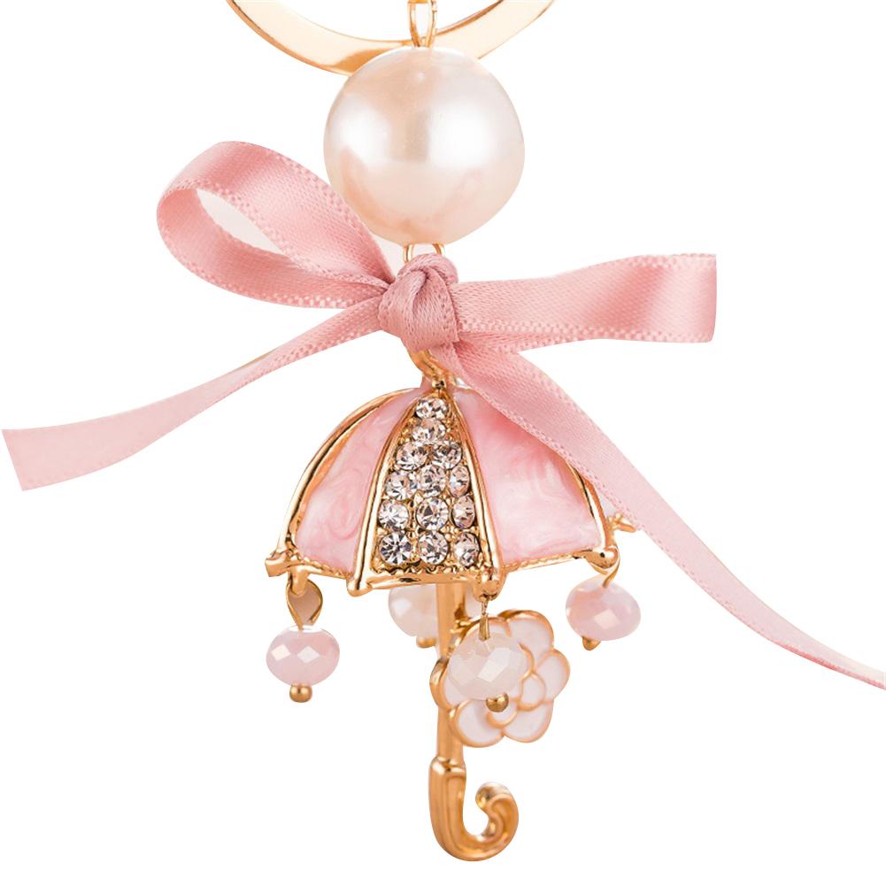 Fashionable Bowknot Umbrella Keychain Alloy Key Ring with Rhinestone Decoration (Pink) розовый
Fashionable Bowknot Umbrella Keychain Alloy Key Ring with Rhinestone Decoration (Pink) розовый