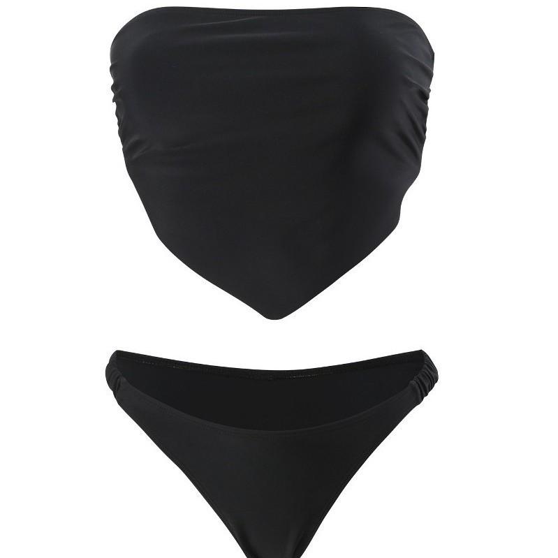 European and American Sexy Gathered Backless Split Bikini Swimsuit for Women Extra Large
European and American Sexy Gathered Backless Split Bikini Swimsuit for Women Extra Large