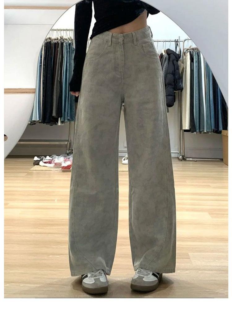 Design Sense Tie-dyeing Loose Straight Curved Cutaway Jeans Female High-waisted Skinny Draping Dragging Trousers Jeans for Women Long Denim Pants 4XL
Design Sense Tie-dyeing Loose Straight Curved Cutaway Jeans Female High-waisted Skinny Draping Dragging Trousers Jeans for Women Long Denim Pants 4XL