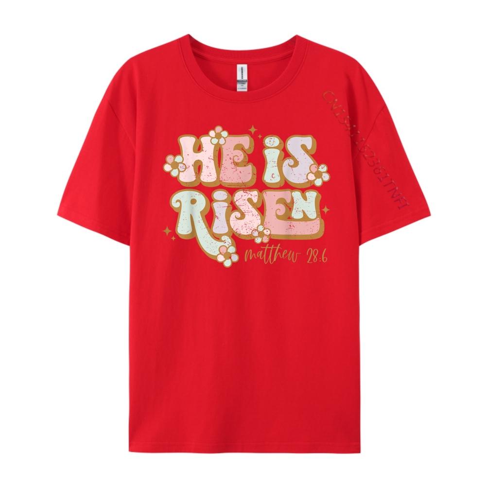 He Is Risen Graphic Tee Cotton Halloween Large Size Graphic Tees Female Tshirts Unisexs Gifts Print Camisetas De Hombre S
He Is Risen Graphic Tee Cotton Halloween Large Size Graphic Tees Female Tshirts Unisexs Gifts Print Camisetas De Hombre S