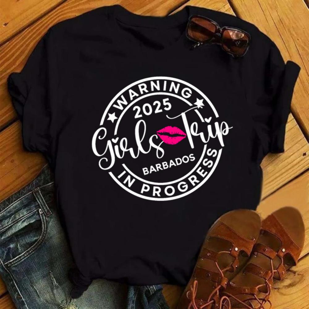1pc Girls Trip TShirt Soft Womens Casual TShirt Girls Trip Group Clothing Ladies TShirt Daily Travel School Streetwear S
1pc Girls Trip TShirt Soft Womens Casual TShirt Girls Trip Group Clothing Ladies TShirt Daily Travel School Streetwear S