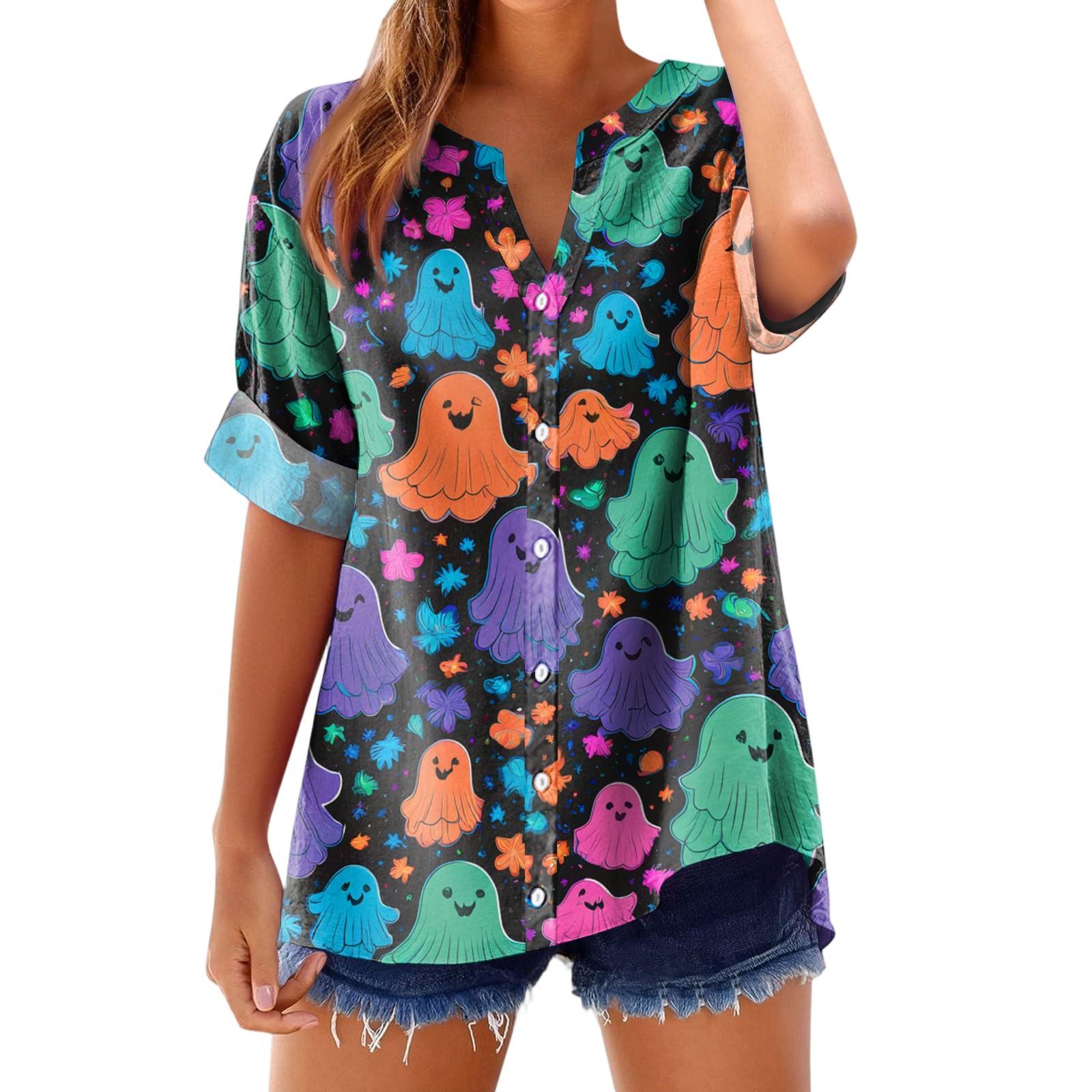 Women s Fashionable, Casual, Comfortable, Loose-Fitting Halloween Print Top XXL фіолетовий
Women s Fashionable, Casual, Comfortable, Loose-Fitting Halloween Print Top XXL фіолетовий