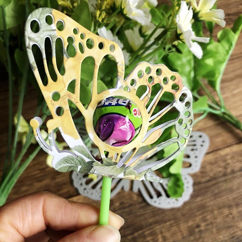 Butterfly Lollipop Holder Metal Cutting Dies Handmade Crafts DIY Scrapbooking Embossing Supplies for Children Kids Girls X3UC
Butterfly Lollipop Holder Metal Cutting Dies Handmade Crafts DIY Scrapbooking Embossing Supplies for Children Kids Girls X3UC