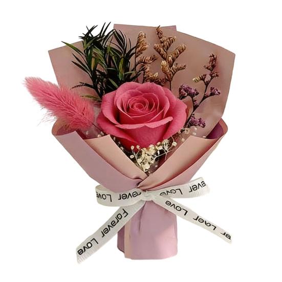 Eternal Rose Flower Mini Aromatherapy Soap Rose Bouquet Artificial Flower Arrangement Romantic Scented Flower Gift for Women Mom Wife Best Friend темно-рожевого кольору
Eternal Rose Flower Mini Aromatherapy Soap Rose Bouquet Artificial Flower Arrangement Romantic Scented Flower Gift for Women Mom Wife Best Friend темно-рожевого кольору