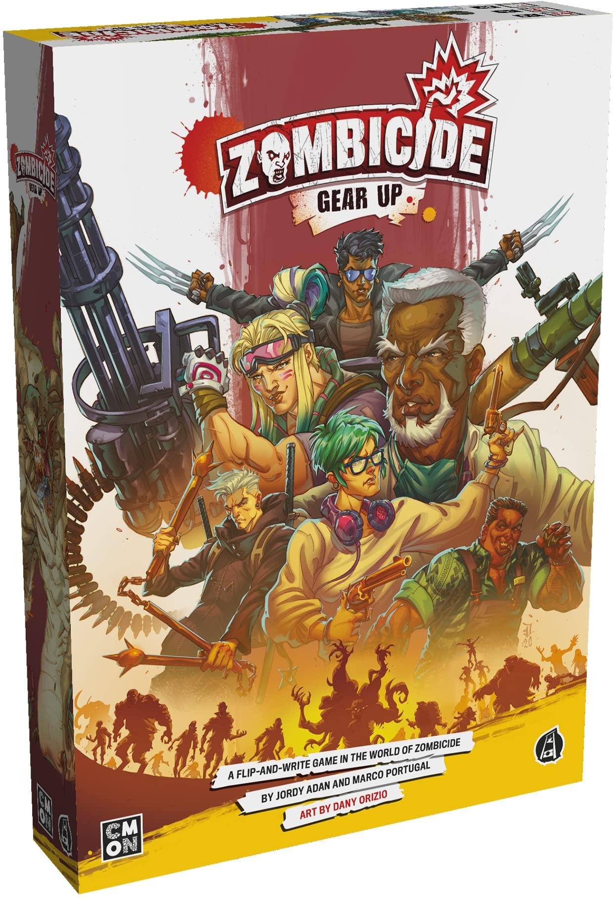 Zombicide Gear Up game English (board expansion, edition) 
Zombicide Gear Up game English (board expansion, edition)