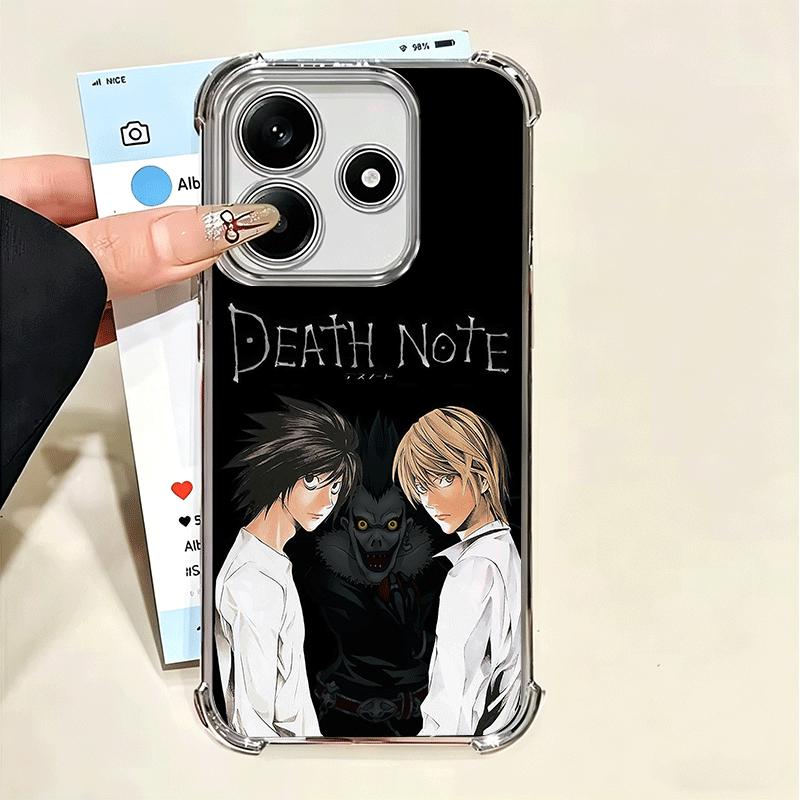 N-Notes D-Deaths Ягами Лайт Мягкий Чехол Для Телефона Для Xiaomi Poco X7 X8 Pro Max X6 X5 X3 F8 Ultra F7 M8 M7 M5S Redmi 15C 15A 15 14C Xiaomi Poco X5 Pro
N-Notes D-Deaths Ягами Лайт Мягкий Чехол Для Телефона Для Xiaomi Poco X7 X8 Pro Max X6 X5 X3 F8 Ultra F7 M8 M7 M5S Redmi 15C 15A 15 14C Xiaomi Poco X5 Pro