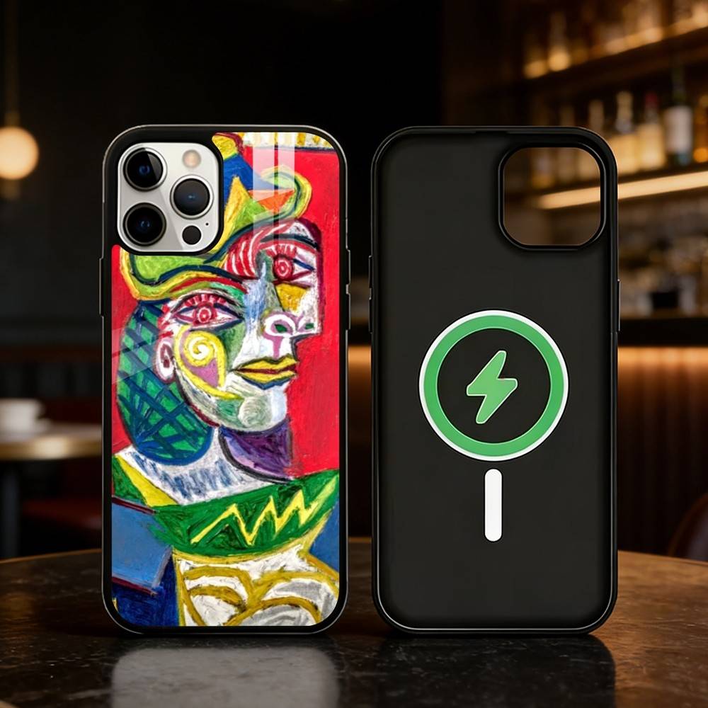 Чехол для телефона с абстрактной картиной Пикассо для iPhone 17 16 15 14 13 12 Pro Max Plus, с зеркальным покрытием, беспроводной, магнитный iPhone17Air
Чехол для телефона с абстрактной картиной Пикассо для iPhone 17 16 15 14 13 12 Pro Max Plus, с зеркальным покрытием, беспроводной, магнитный iPhone17Air
