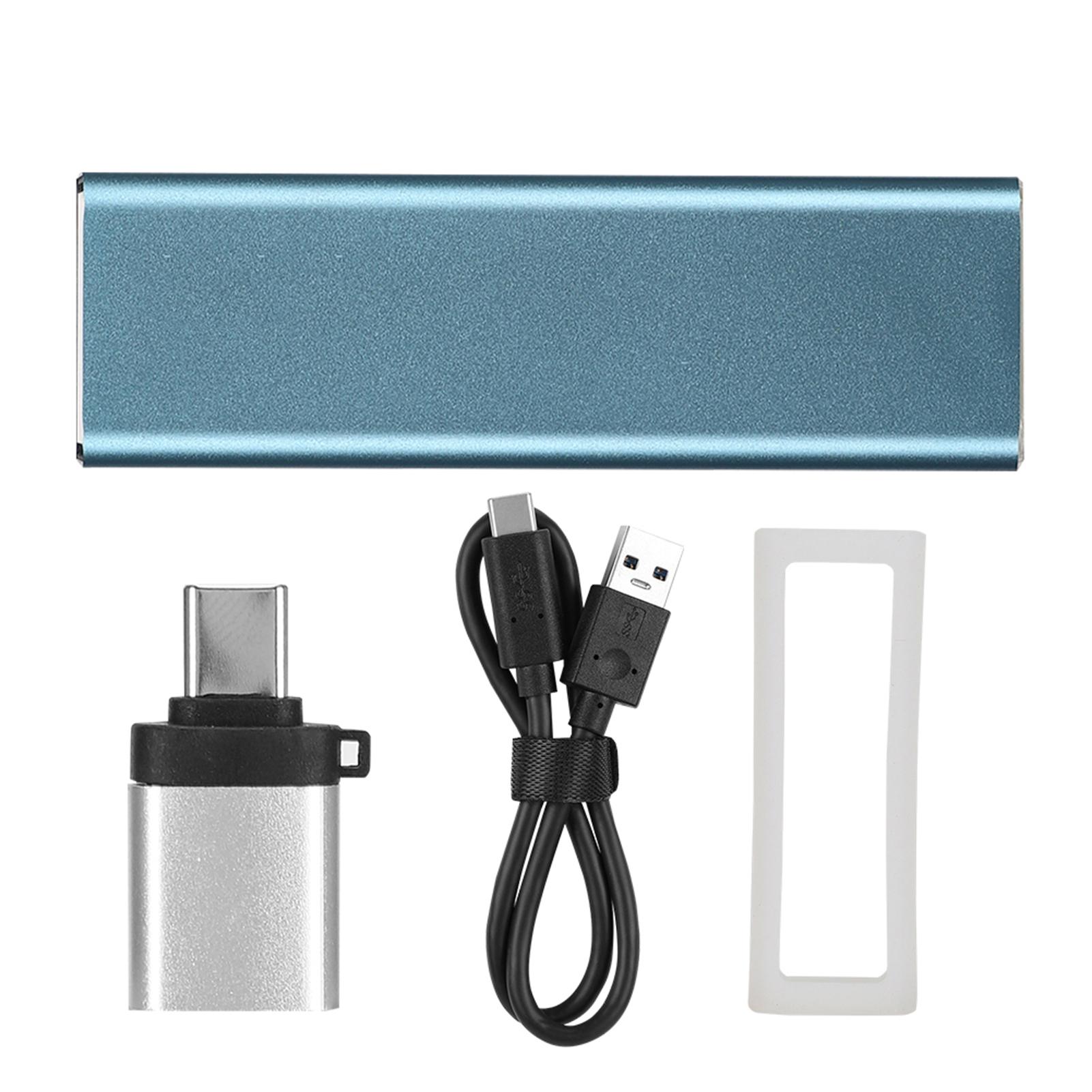 Gen1 NGFF Type C Mobile SSD Hard Disk Portable Solid State Hard Drive Blue(128GB ) 128GB
Gen1 NGFF Type C Mobile SSD Hard Disk Portable Solid State Hard Drive Blue(128GB ) 128GB