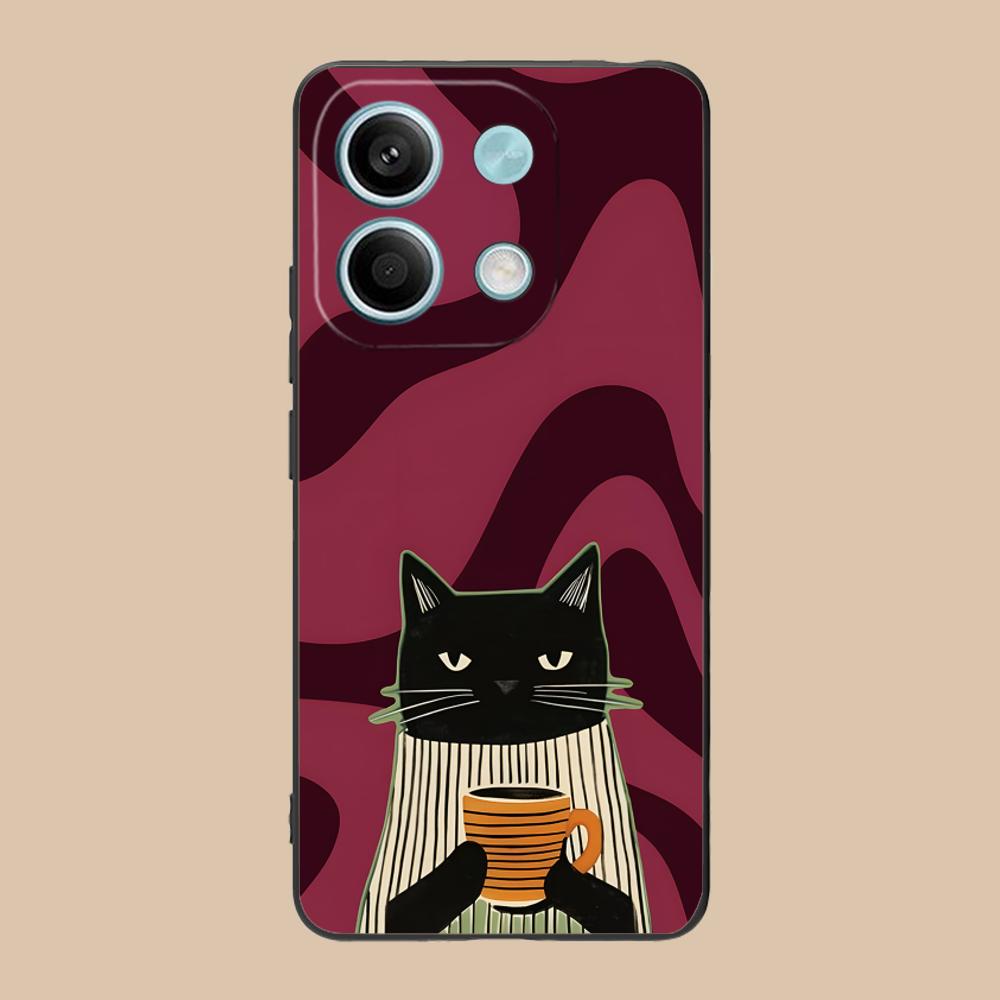 Cute Coffee Cat Matte TPU Mobile Phone Case for POCO F8 F7 F6 F5 F4 F3 F2 Pro GT C75 C71 C65 C61 C40 Pro Ultra Colorful Cover Poco C40
Cute Coffee Cat Matte TPU Mobile Phone Case for POCO F8 F7 F6 F5 F4 F3 F2 Pro GT C75 C71 C65 C61 C40 Pro Ultra Colorful Cover Poco C40