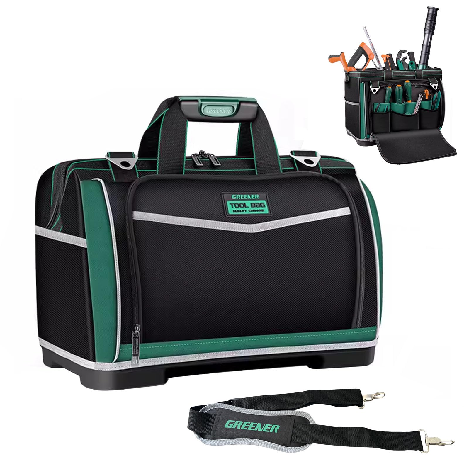 MATSURIA Tool Tool Tool Tool Large Large 19 Shoulder Plastic Carpentry Storage Bag Bag, Bag, Bag, Holder, Mouth, Capacity, Pockets, Strap, зелёный
MATSURIA Tool Tool Tool Tool Large Large 19 Shoulder Plastic Carpentry Storage Bag Bag, Bag, Bag, Holder, Mouth, Capacity, Pockets, Strap, зелёный