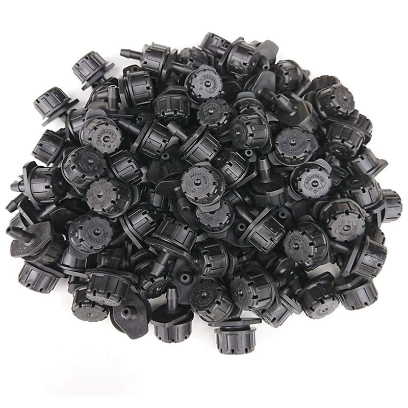 ABFS 300Pcs Adjustable Irrigation Drippers Sprinklers 1/4 Inch Emitter Dripper Mini Drip Irrigation Sprinklers For Lawn чорний
ABFS 300Pcs Adjustable Irrigation Drippers Sprinklers 1/4 Inch Emitter Dripper Mini Drip Irrigation Sprinklers For Lawn чорний