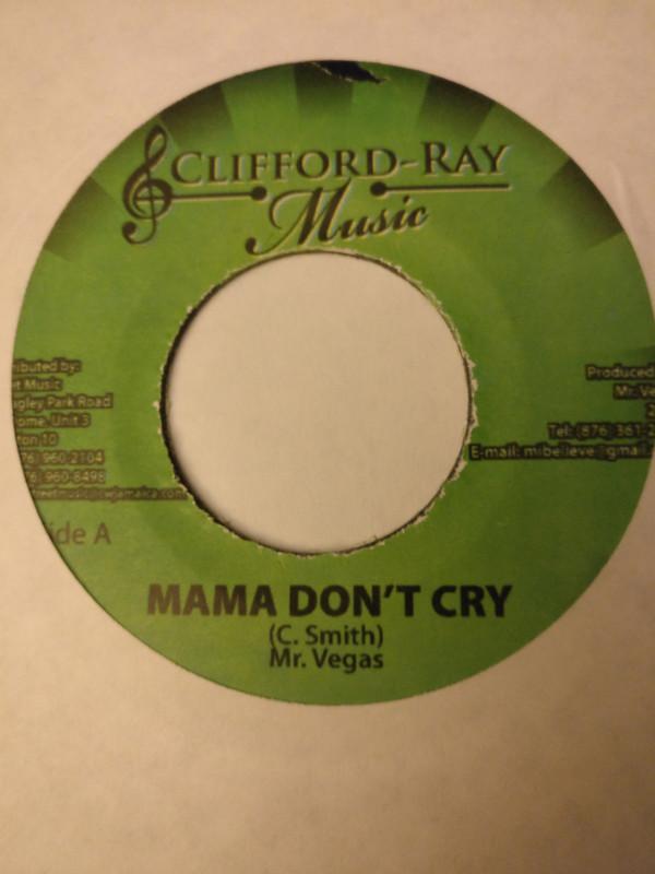 7inch Record MR. VEGAS - Mama Don t Cry NONE Clifford Ray Mu Jamaica Reggae, Ska & Dub Used
7inch Record MR. VEGAS - Mama Don t Cry NONE Clifford Ray Mu Jamaica Reggae, Ska & Dub Used
