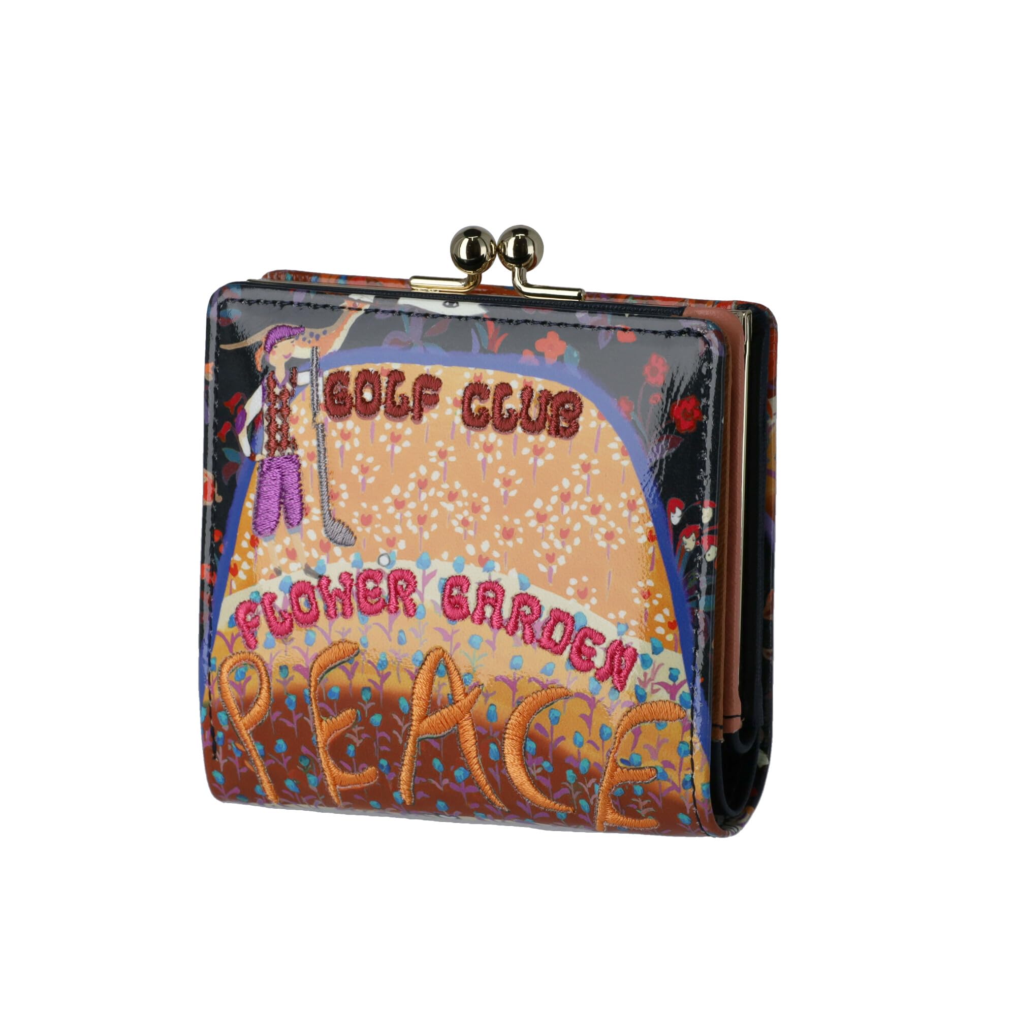 Tsumori Chisato Garden Golf Club Clasp Mini Wallet, Black
Tsumori Chisato Garden Golf Club Clasp Mini Wallet, Black