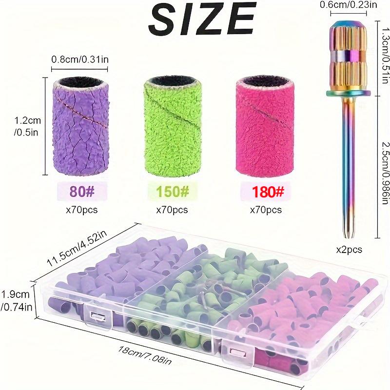 Boxed Nail Sanding Bands With Mandrel Drill Bits for Electric Machine File Grinder Sand Band Set Acrylic Nails Gel Polish Remove
Boxed Nail Sanding Bands With Mandrel Drill Bits for Electric Machine File Grinder Sand Band Set Acrylic Nails Gel Polish Remove