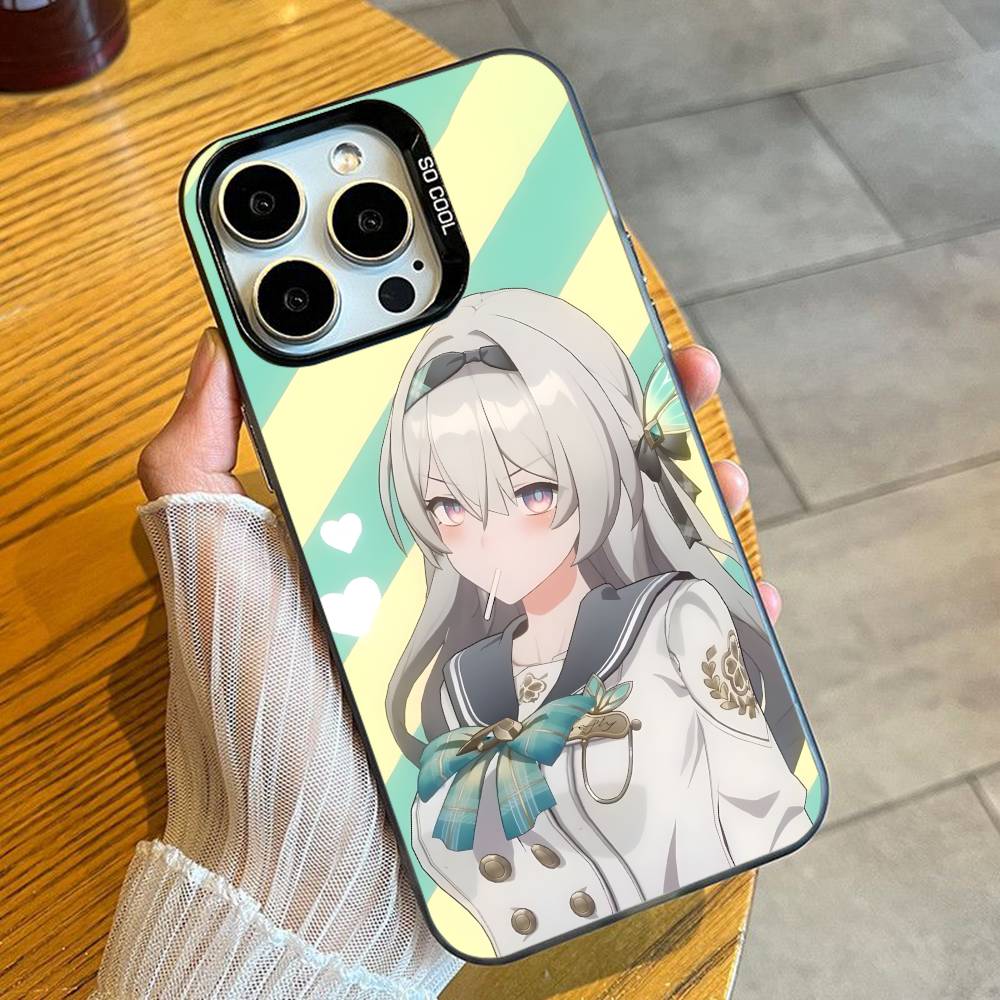 HSR Game F-Fire-fly Mecha Girl Phone Case For iPhone 16 17 15 14 12 13 Pro Max Black Candy Matte Shockproof Cover iPhone13PROMAX
HSR Game F-Fire-fly Mecha Girl Phone Case For iPhone 16 17 15 14 12 13 Pro Max Black Candy Matte Shockproof Cover iPhone13PROMAX