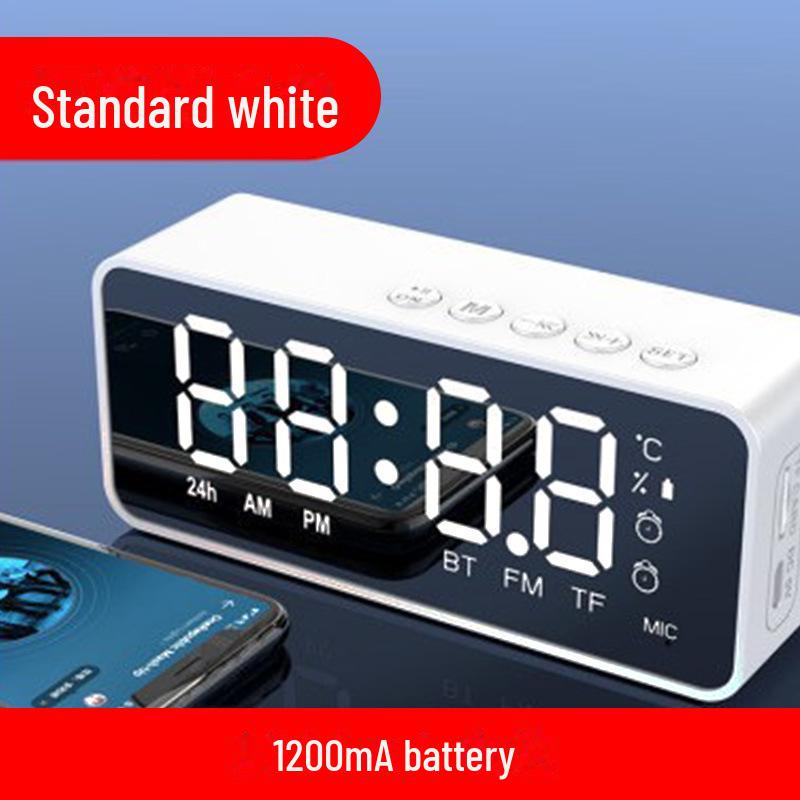 Yalanshi G50 Mini Mirror Bluetooth Speaker - Портативный высококачественный аудиоплеер с будильником
Yalanshi G50 Mini Mirror Bluetooth Speaker - Портативный высококачественный аудиоплеер с будильником