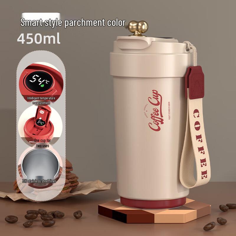 Shangqi 316 Stainless Steel Smart Temperature Display Insulated Coffee Mug
Shangqi 316 Stainless Steel Smart Temperature Display Insulated Coffee Mug