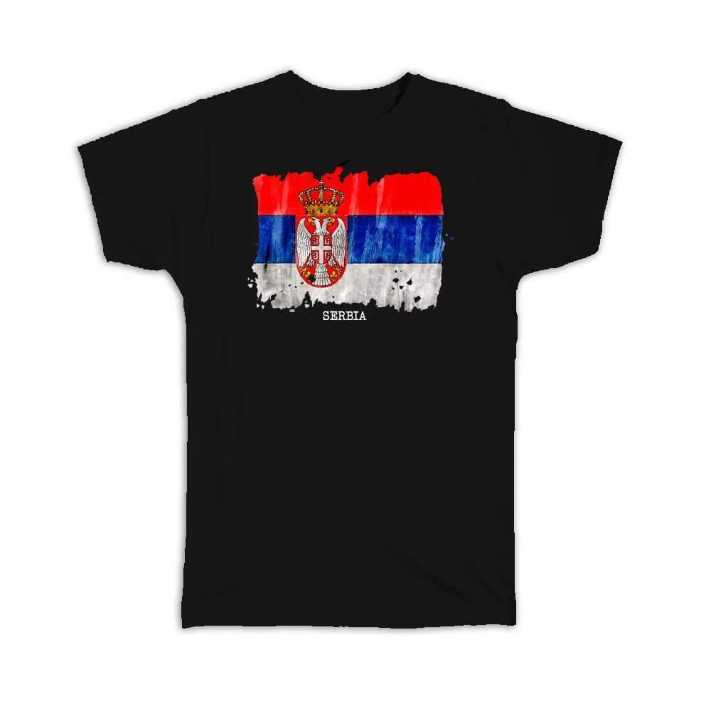 Gift T-Shirt : Serbia Flag Europe Travel Expat Country Watercolor 4XL
Gift T-Shirt : Serbia Flag Europe Travel Expat Country Watercolor 4XL