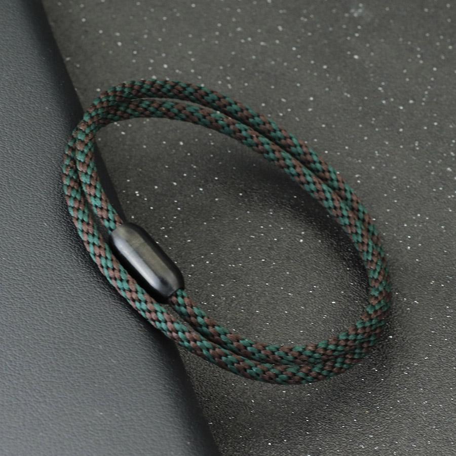 New Simple Style Rope Bracelet Men Stainless Steel Magnet Buckle Bilayer Macrame Braslet Outdoor Sports Riding Nautical Braclet S 17.5cm 6.9Inch
New Simple Style Rope Bracelet Men Stainless Steel Magnet Buckle Bilayer Macrame Braslet Outdoor Sports Riding Nautical Braclet S 17.5cm 6.9Inch