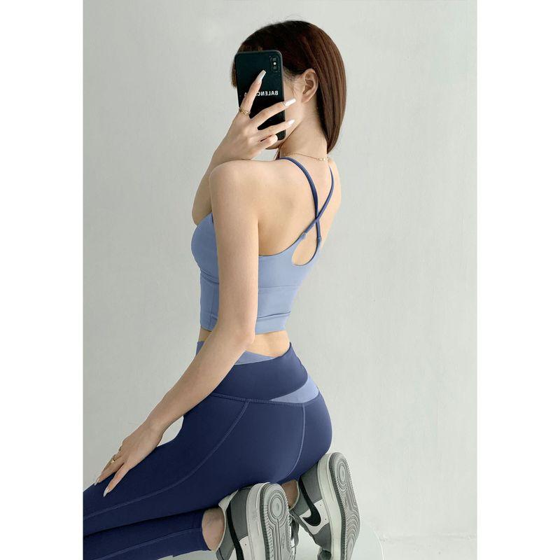 Йога Топ-майка на тонких бретелях Спортивное нижнее белье Женский фиксированный вкладыш для груди Спортивный бюстгальтер Тренировочный Красивая спина Костюм для йоги
Йога Топ-майка на тонких бретелях Спортивное нижнее белье Женский фиксированный вкладыш для груди Спортивный бюстгальтер Тренировочный Красивая спина Костюм для йоги