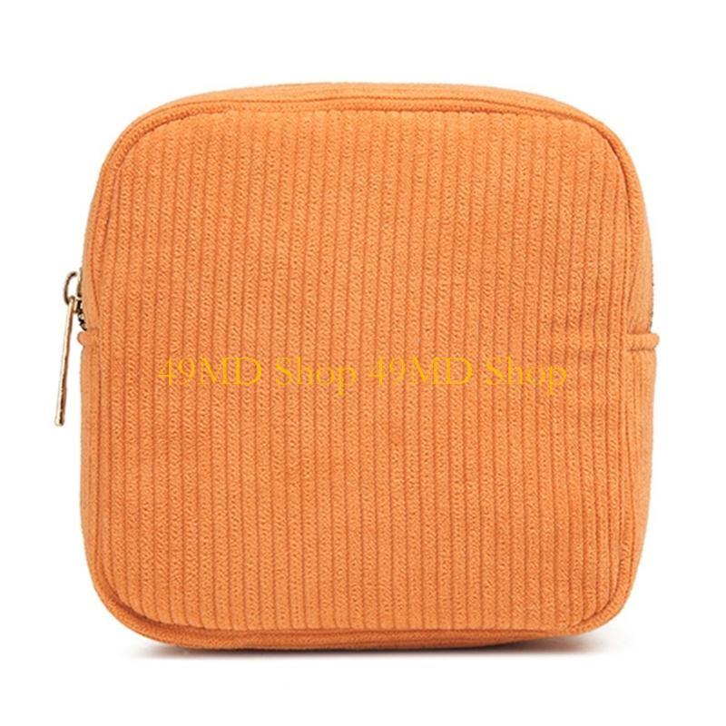 49MD Women Corduroy Small Coin Purse Makeup Bag Cosmetic Zippered Pocket Toiletry Earphone Case
49MD Women Corduroy Small Coin Purse Makeup Bag Cosmetic Zippered Pocket Toiletry Earphone Case