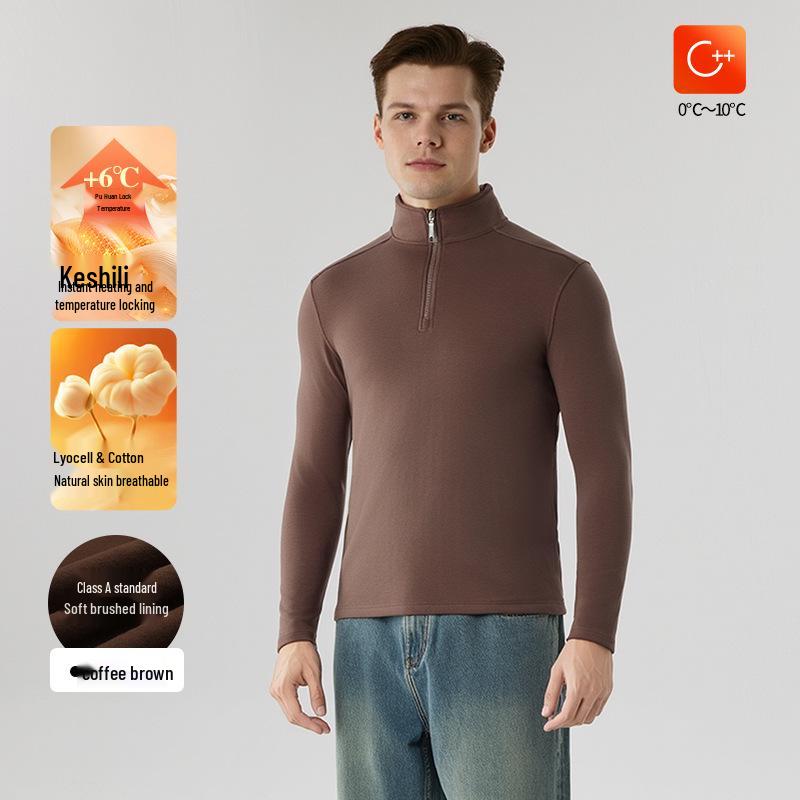 Conalily Men s Slim Fit Half Zip Hoodie T-Shirt XL (Recommended for 67.5-80 kg)
Conalily Men s Slim Fit Half Zip Hoodie T-Shirt XL (Recommended for 67.5-80 kg)
