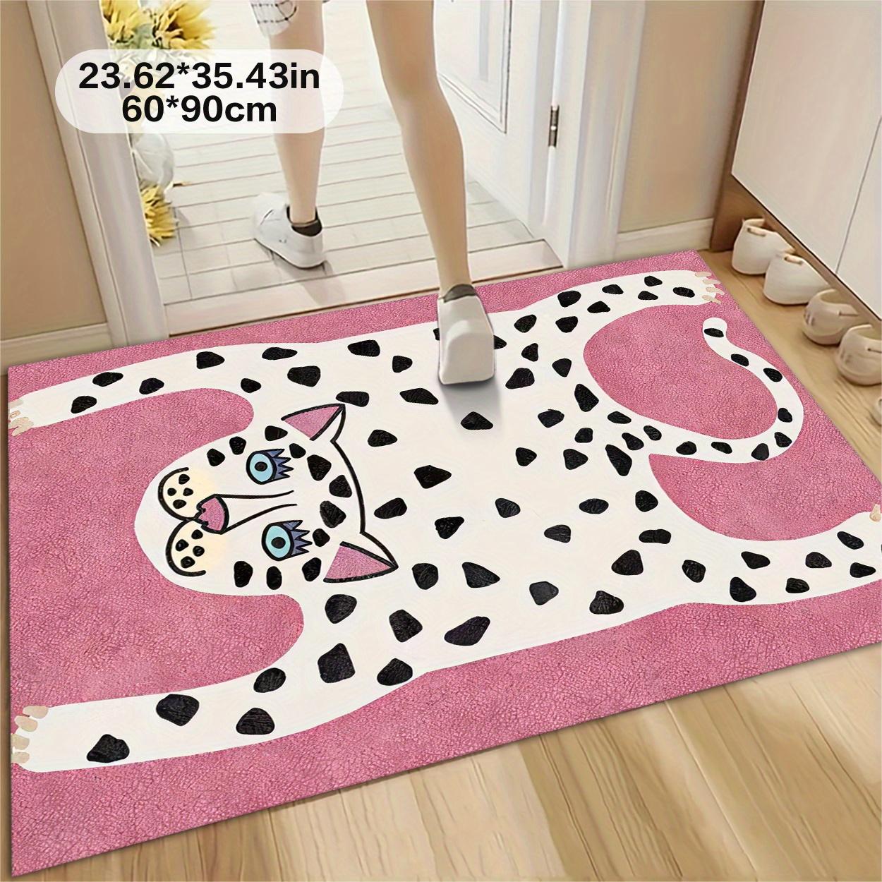 1pc Pink European Style Pink Leopard Pattern Area Rug Non-Slip Machine Washable Floor Mat for Kitchen Laundry Room Home Decor 40x60cm
1pc Pink European Style Pink Leopard Pattern Area Rug Non-Slip Machine Washable Floor Mat for Kitchen Laundry Room Home Decor 40x60cm