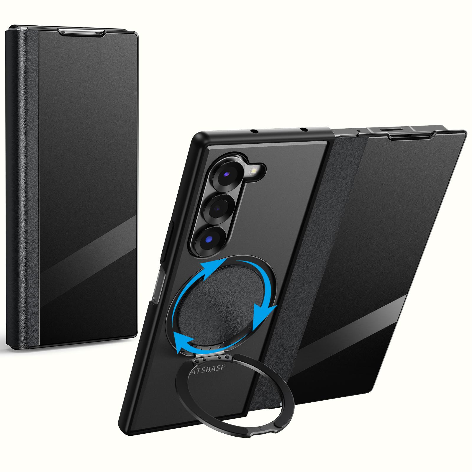 Eary for Samsung Galaxy Z Fold 7 Phone Case With Magsafe Magnetic Kickstand 360°Rotation Leather Full Body Drop Protective Cover Galaxy Z Fold7 чорний
Eary for Samsung Galaxy Z Fold 7 Phone Case With Magsafe Magnetic Kickstand 360°Rotation Leather Full Body Drop Protective Cover Galaxy Z Fold7 чорний