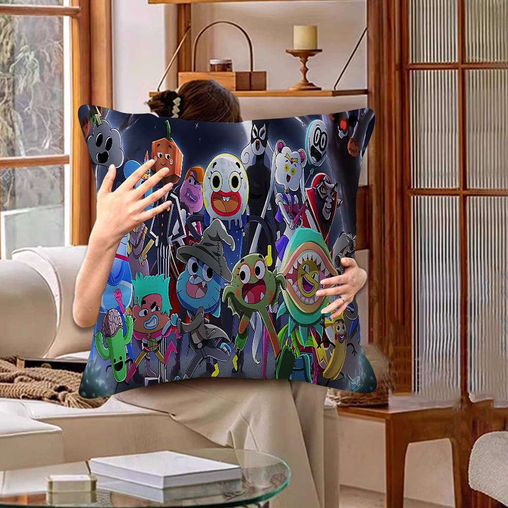 Comedy A-Amazing W-World Of G-Gumball Personalized Picture Text Home Decorative Pillows Household Gifts 45x45cm 30cmx30cm
Comedy A-Amazing W-World Of G-Gumball Personalized Picture Text Home Decorative Pillows Household Gifts 45x45cm 30cmx30cm
