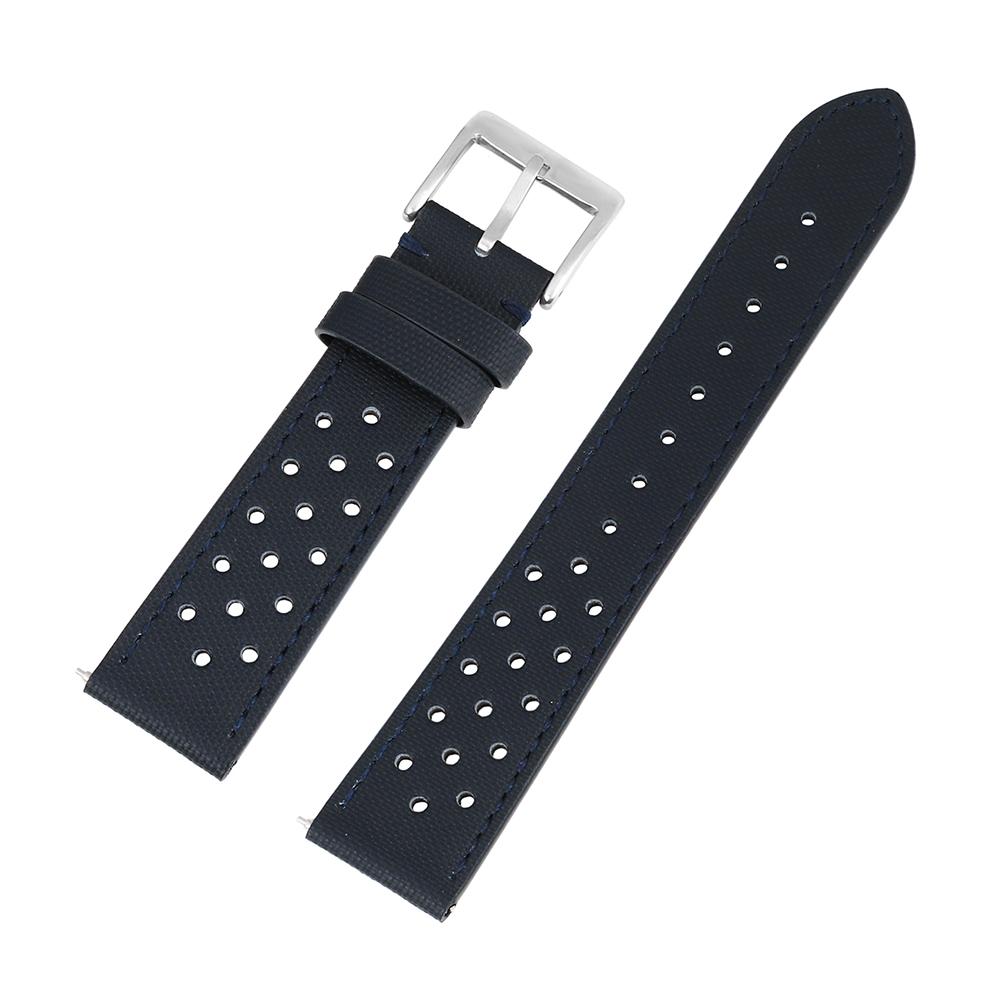 Sailcloth Watch Strap 18mm 20mm 22mm Leather Rally Racing Watch Band Quick Release Breathable Waterproof Men Sport Watchbands 22mm темно-синього кольору
Sailcloth Watch Strap 18mm 20mm 22mm Leather Rally Racing Watch Band Quick Release Breathable Waterproof Men Sport Watchbands 22mm темно-синього кольору