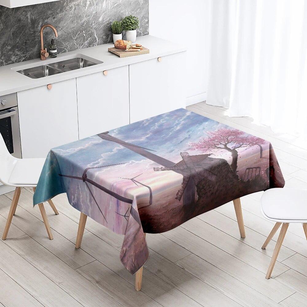 Пляжная зеленая растительная скатерть с пальмовым листом, водонепроницаемая прямоугольная кухонная скатерть с защитой от пятен, кухонный стол, украшение для дома 70x70cm
Пляжная зеленая растительная скатерть с пальмовым листом, водонепроницаемая прямоугольная кухонная скатерть с защитой от пятен, кухонный стол, украшение для дома 70x70cm