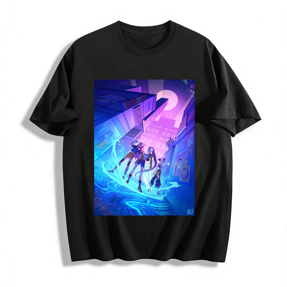 Cyberpunk Girl Group Print Top Futuristic Urban Style Loose Casual Unisex Long Sleeve T-Shirt Pure cotton T-shirt XXS
Cyberpunk Girl Group Print Top Futuristic Urban Style Loose Casual Unisex Long Sleeve T-Shirt Pure cotton T-shirt XXS