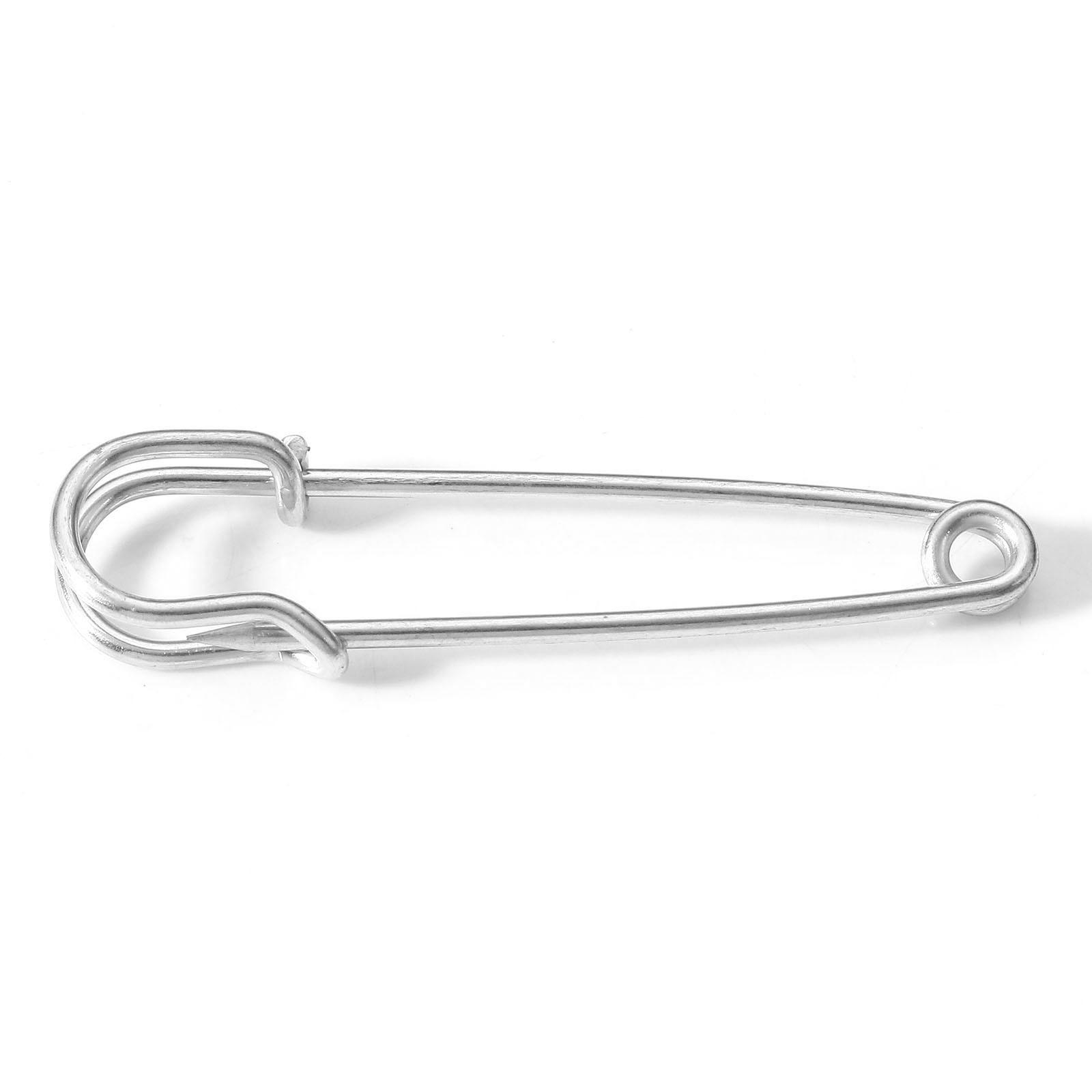 2 Piece 304 Stainless Steel Safety Pin Brooches Fastener Multicolor Making Handmade Findings DIY Jewelry Accessories
2 Piece 304 Stainless Steel Safety Pin Brooches Fastener Multicolor Making Handmade Findings DIY Jewelry Accessories