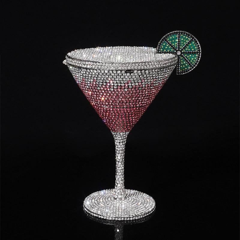 Luxury High-end Dinner Bags Exquisite Rhinestone Elegant Handbags Bow Crystal Women s Bags Champagne Bottle Shaped Special Bags
Luxury High-end Dinner Bags Exquisite Rhinestone Elegant Handbags Bow Crystal Women s Bags Champagne Bottle Shaped Special Bags