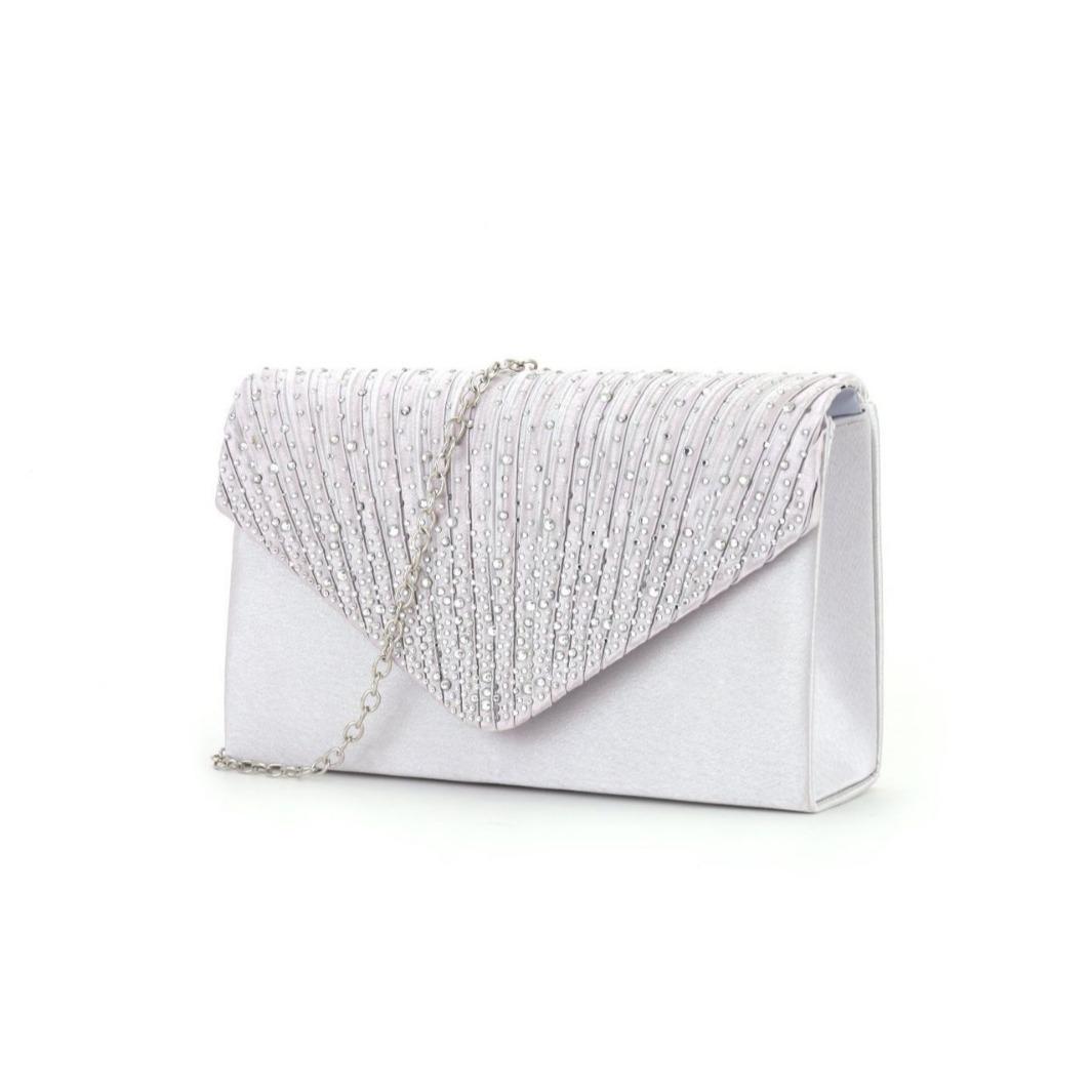 Women Fashion Elegant Clutches Trend Rhinestone Chain Shoulder Bag Party Banquet Dress Matching Evening Bags Female Handbags срібний
Women Fashion Elegant Clutches Trend Rhinestone Chain Shoulder Bag Party Banquet Dress Matching Evening Bags Female Handbags срібний