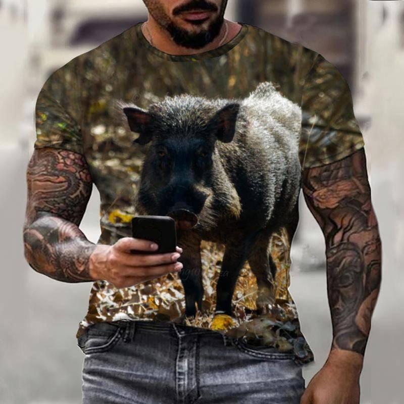 Wild Boar 3D Print T-shirt Summer Men Woman Animal T Shirts Fashion Short Sleeve Oversized 5XL
Wild Boar 3D Print T-shirt Summer Men Woman Animal T Shirts Fashion Short Sleeve Oversized 5XL