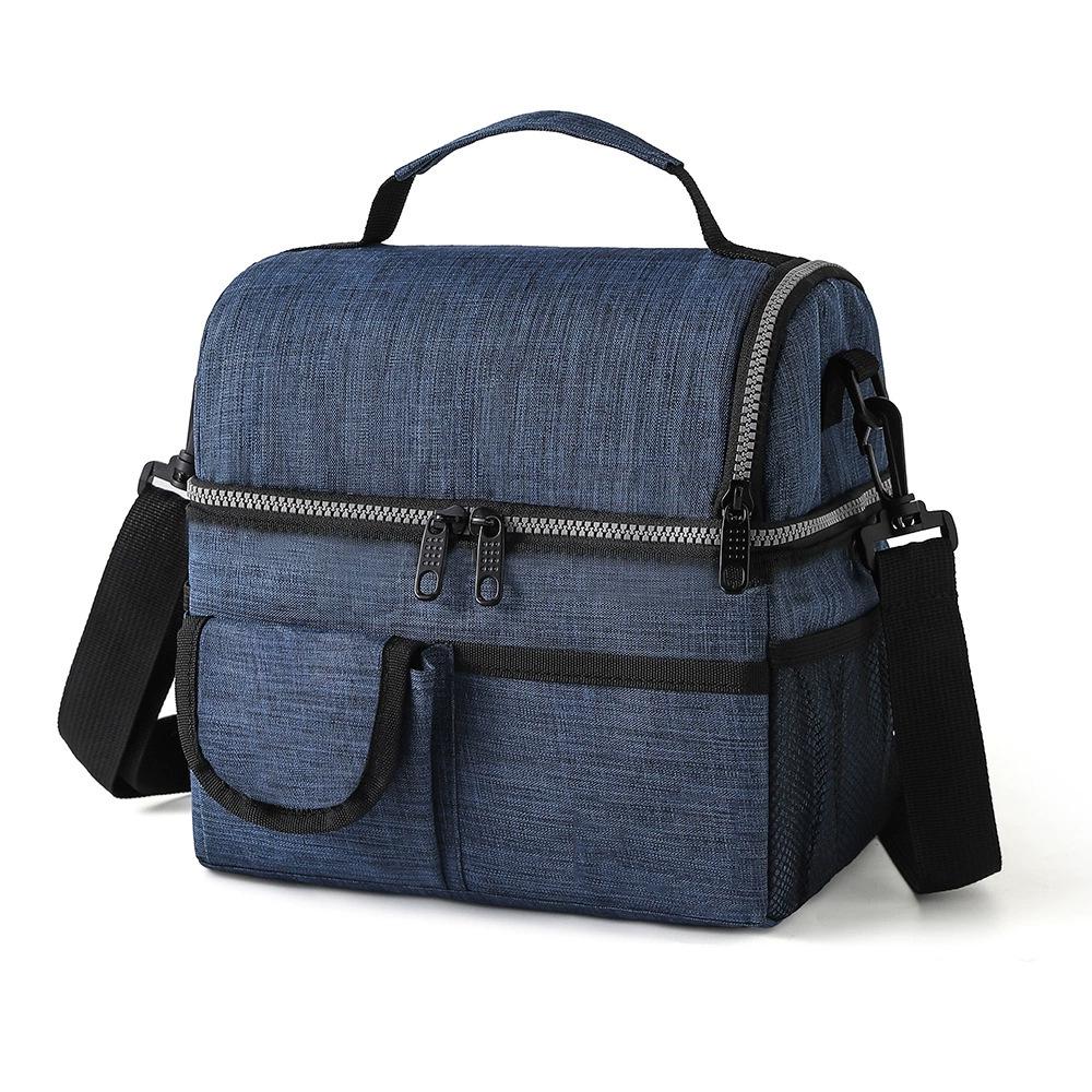 Double Layer Insulated Crossbody Lunch Bag - Large Capacity for Students and Outdoor Activities
Double Layer Insulated Crossbody Lunch Bag - Large Capacity for Students and Outdoor Activities