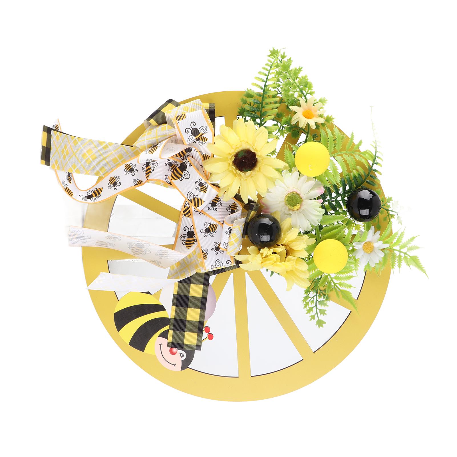Artificial Sunflower Wreath Simulation Bee Festival Wheel Wreath Wall Hanging Decoration for Front
Artificial Sunflower Wreath Simulation Bee Festival Wheel Wreath Wall Hanging Decoration for Front