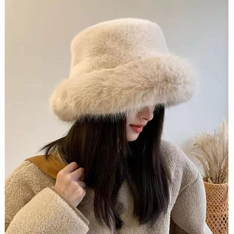 Fisherman Hat New Fall Winter Large Brim Warm Bucket Hat Japanese Style Versatile Face Slimming Ear Protection Cap one size
Fisherman Hat New Fall Winter Large Brim Warm Bucket Hat Japanese Style Versatile Face Slimming Ear Protection Cap one size