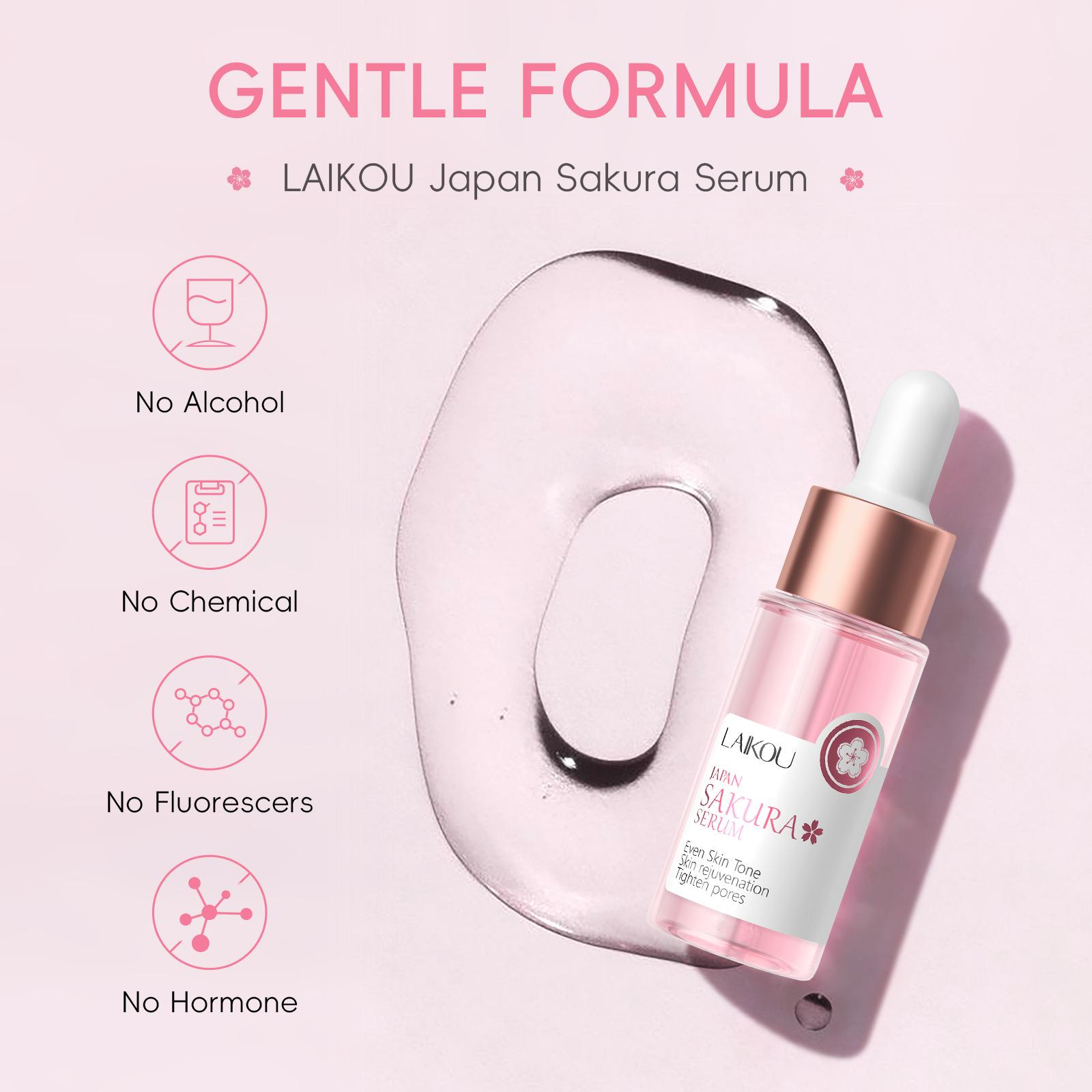 Сыворотка для лица Sakura Anti-Aging Essence Гиалуроновая кислота 24K Gold Brightening Витамин C Anti Rejuvenation Skin Care Serum 17ml розовый
Сыворотка для лица Sakura Anti-Aging Essence Гиалуроновая кислота 24K Gold Brightening Витамин C Anti Rejuvenation Skin Care Serum 17ml розовый
