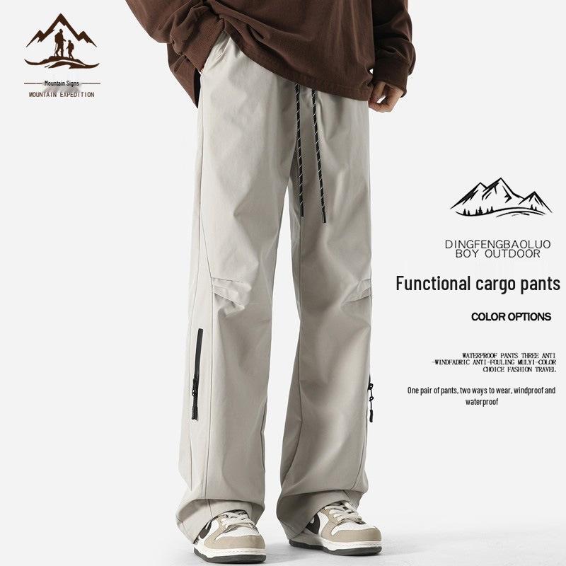 Men s Waterproof Windbreaker Pants: Spring & Autumn Outdoor Sports, Casual & Functional Mountaineering Trousers 3XL for 165-185 lbs
Men s Waterproof Windbreaker Pants: Spring & Autumn Outdoor Sports, Casual & Functional Mountaineering Trousers 3XL for 165-185 lbs