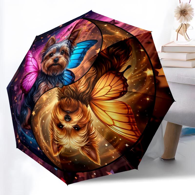 Octopus Puppy Yin Yang Printed Umbrella, Auto Open-Close 8-Rib Umbrella for Outdoor Adventures, Ideal Birthday Gift
Octopus Puppy Yin Yang Printed Umbrella, Auto Open-Close 8-Rib Umbrella for Outdoor Adventures, Ideal Birthday Gift