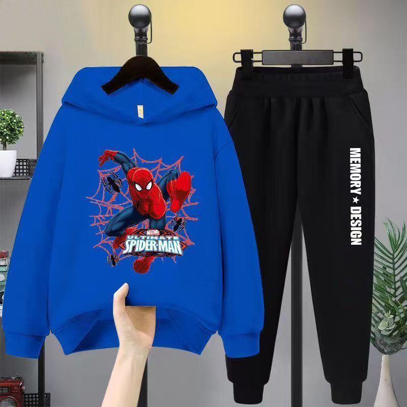 New Hoodie Two-piece Set Cartoon Anime Fashion Cool Boys Autumn Winter Loose Warm Comfortable Hooded Long Sleeved Set 160cm синій
New Hoodie Two-piece Set Cartoon Anime Fashion Cool Boys Autumn Winter Loose Warm Comfortable Hooded Long Sleeved Set 160cm синій