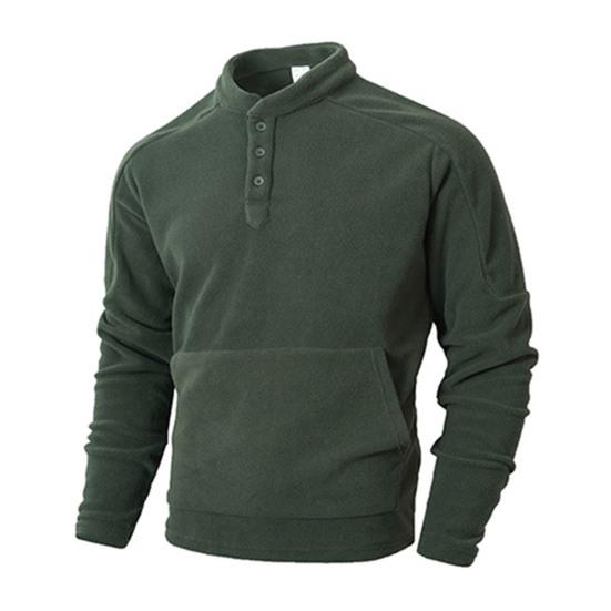 Men Stand Collar Sweatshirt Quarter Button-up Collar Casual Sweatshirt Fall Winter Warm Pullover with Kangaroo Pocket for Sports Street Wear S
Men Stand Collar Sweatshirt Quarter Button-up Collar Casual Sweatshirt Fall Winter Warm Pullover with Kangaroo Pocket for Sports Street Wear S