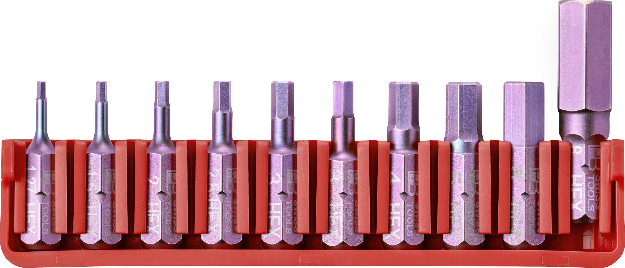 PB Swiss Tools Повний набір біт PB з 10 прецизійними бітами C6 Швейцарського виробництва Біти можна вставляти збоку або зверху C6.709 1/4 100%
PB Swiss Tools Повний набір біт PB з 10 прецизійними бітами C6 Швейцарського виробництва Біти можна вставляти збоку або зверху C6.709 1/4 100%