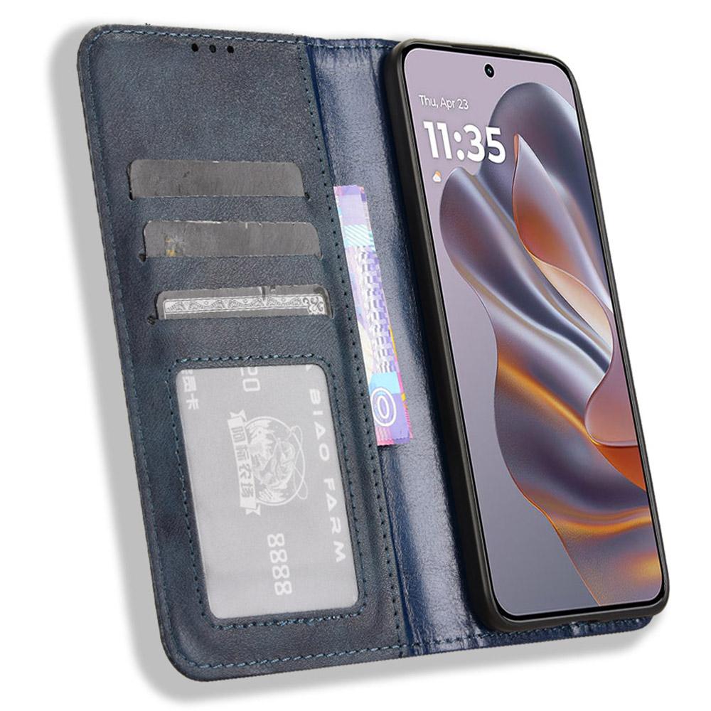 For Motorola Thinkphone 25 5G/Edge 50 Neo 5G/Moto S50 5G Leather Case Wallet Stand Retro Texture Phone Cover Blue
For Motorola Thinkphone 25 5G/Edge 50 Neo 5G/Moto S50 5G Leather Case Wallet Stand Retro Texture Phone Cover Blue